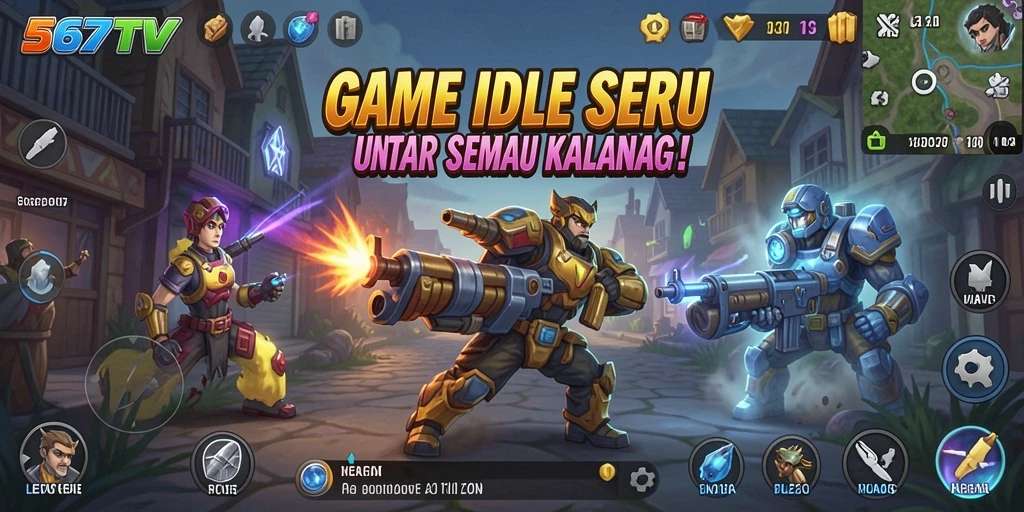 Tampilan menarik dari gameplay 567TV yang mengasyikkan.