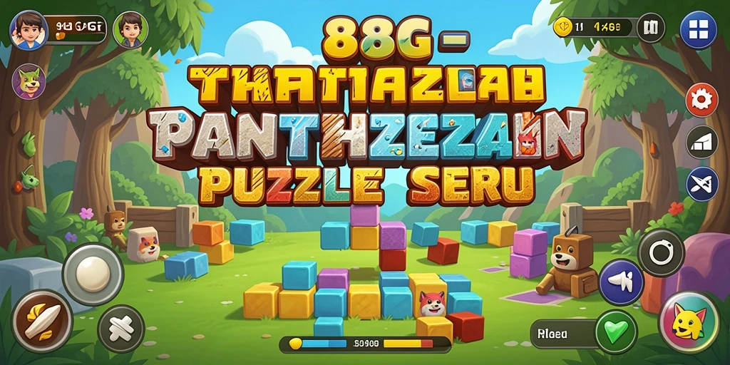 Gameplay seru dan menantang dalam game Puzzle 8G8G.