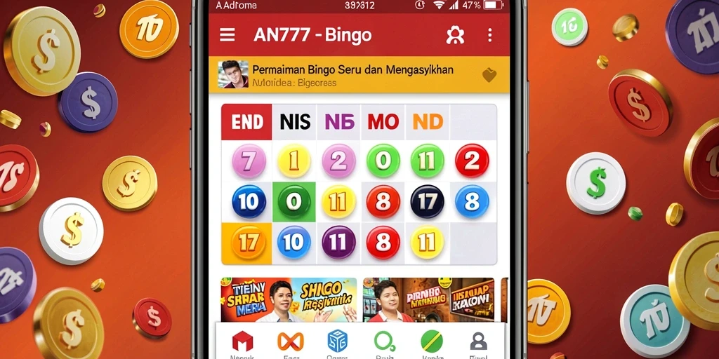 Tampilan gameplay seru dari AN777 saat bermain Bingo.