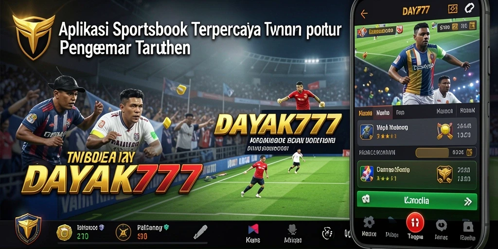 Screenshot DAYAK777 menampilkan tampilan taruhan olahraga yang menarik.