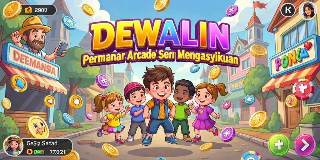 Screenshot DEWALIN menampilkan aksi gameplay yang seru.