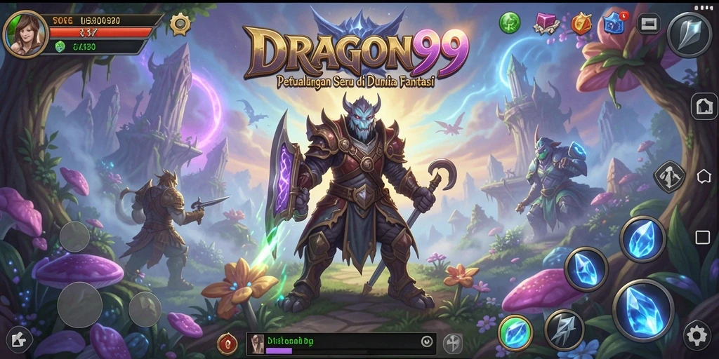 Screenshot gameplay DRAGON99 yang menampilkan petualangan seru.