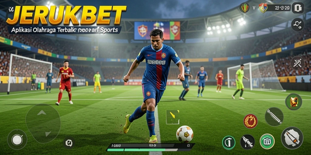 Screenshot gameplay JERUKBET yang menampilkan interaksi olahraga yang menarik.