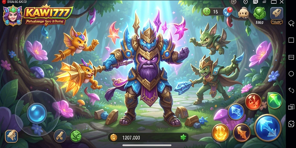 Tampilan gameplay yang mengesankan dalam KAWI777 yang penuh petualangan.