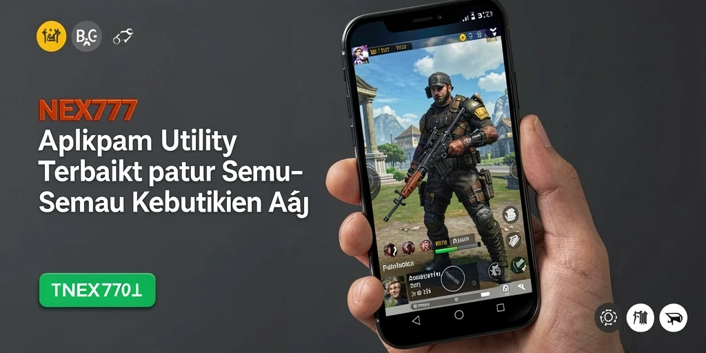 Tampilan antarmuka pengguna aplikasi NEX777 yang intuitif dan fungsional.