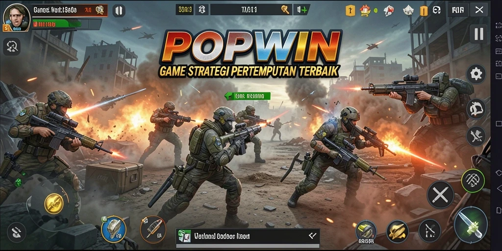 Tampilan gameplay seru dari POPWIN yang menarik perhatian.