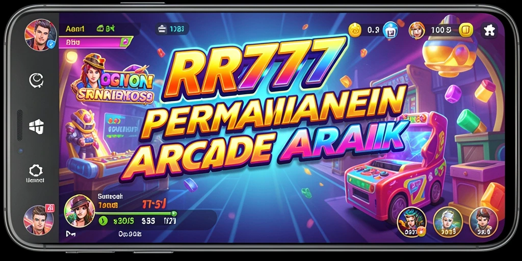 Screenshot gameplay RR777 menunjukkan aksi seru dalam game Arcade.