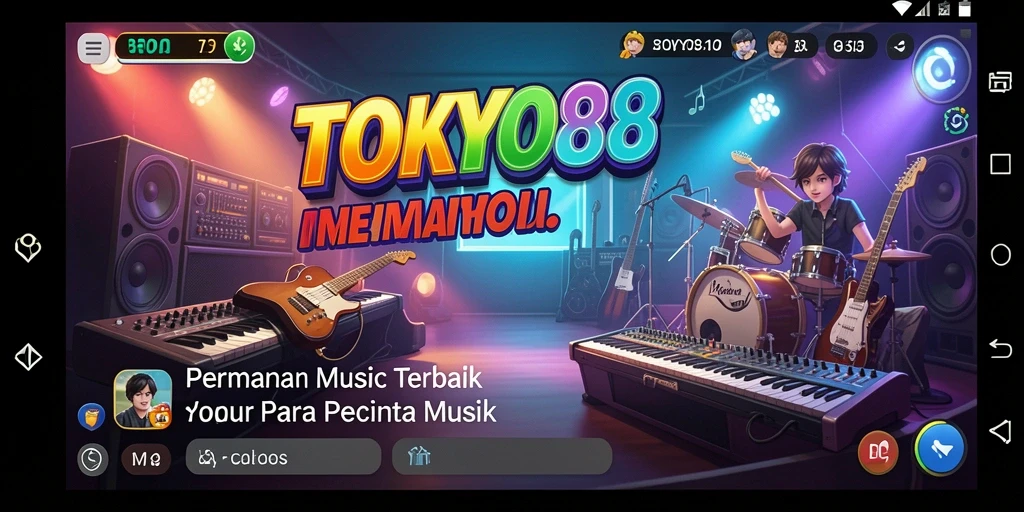 Gameplay menarik di TOKYO88 dengan berbagai pilihan musik.